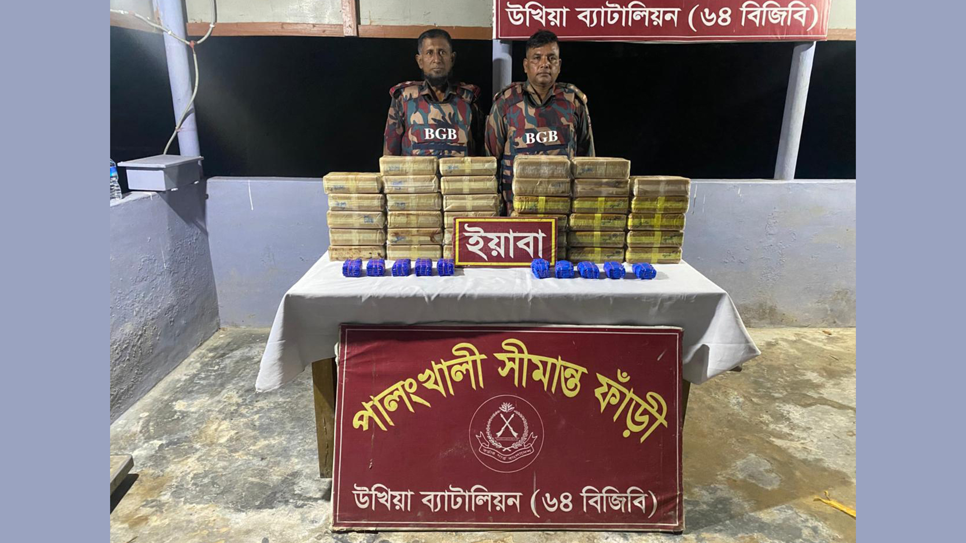 বিজিবির উপস্থিতি দেখে ৩.৫ লাখ ইয়াবা ফেলে চোরাকারবারিদের পলায়ন